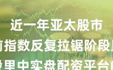 近一年亚太股市在当前指数反复拉锯阶段里中实盘配资平台的风控体
